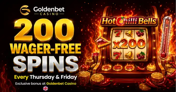 Goldenbet Casino Bonus banner